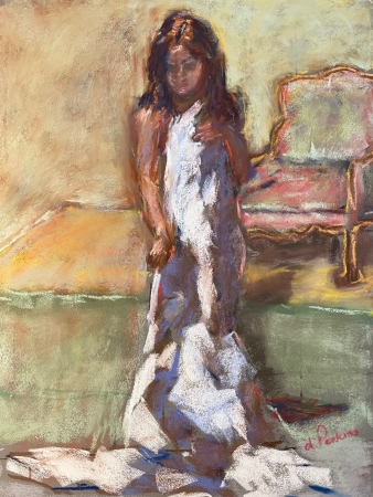 Before the Bath by artist Debbi Perkins